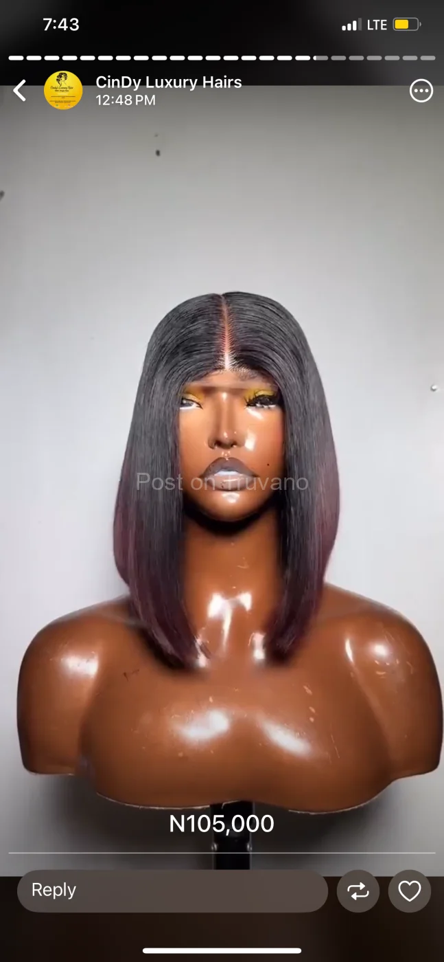 Bone straight 2by6 closure