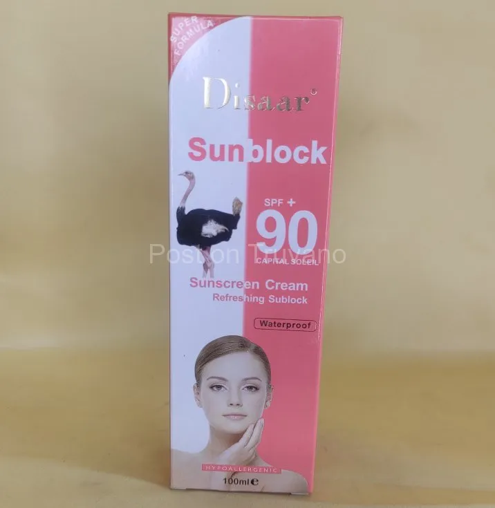 Disaar Sunblock SPF 90 cream