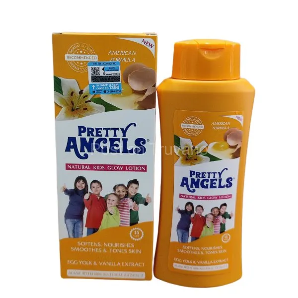 Pretty Angels Natural Kids Glow Lotion