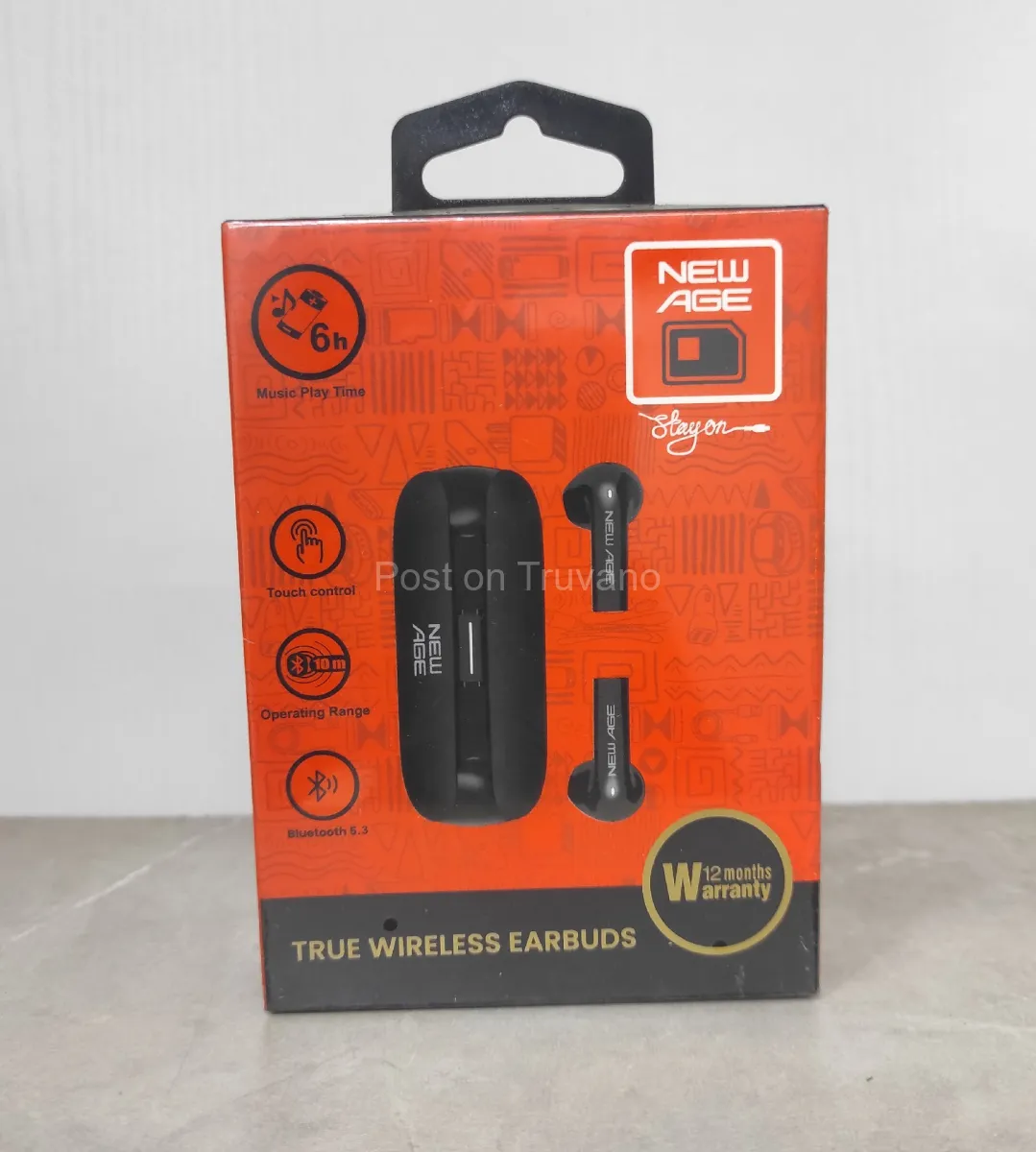 NewAge StayOn True Wireless Earbuds