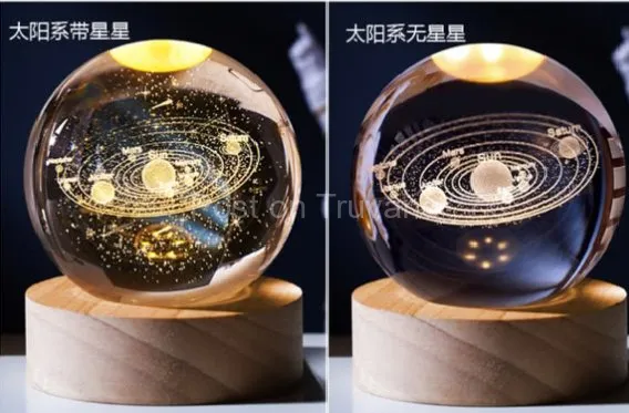 Crystal Ball 3D night light