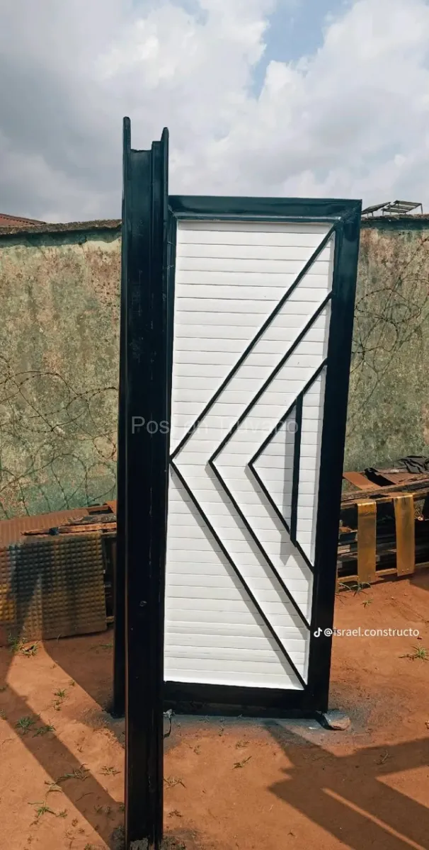 Modern Chevron/Geometric Entrance Door